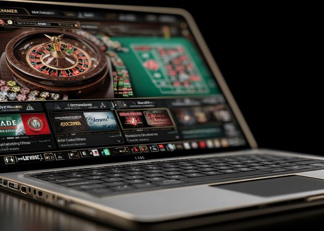 The business model of online casino software providers